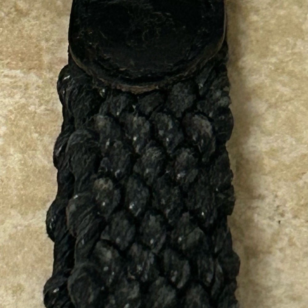 Polo by Ralph Lauren Black Braided Key Holder (Key Chain)